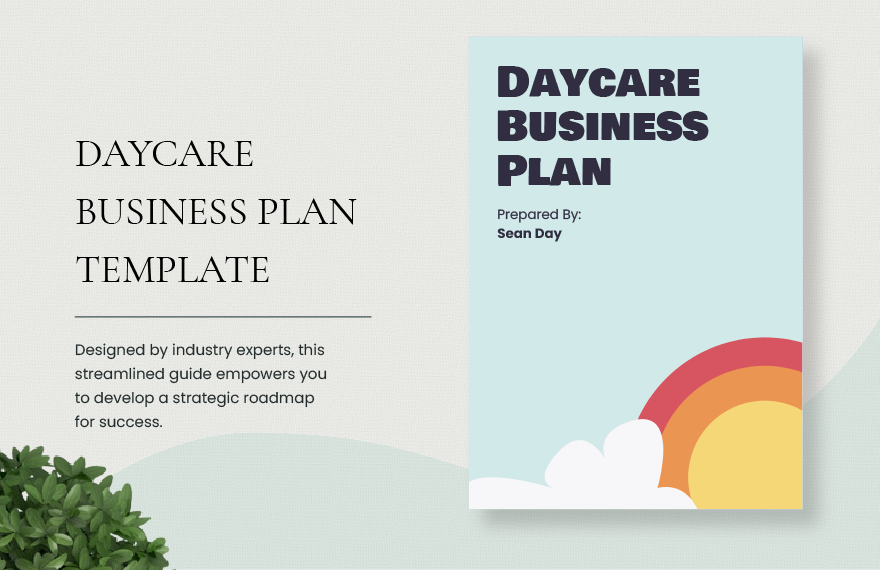 Daycare Business Plan Template