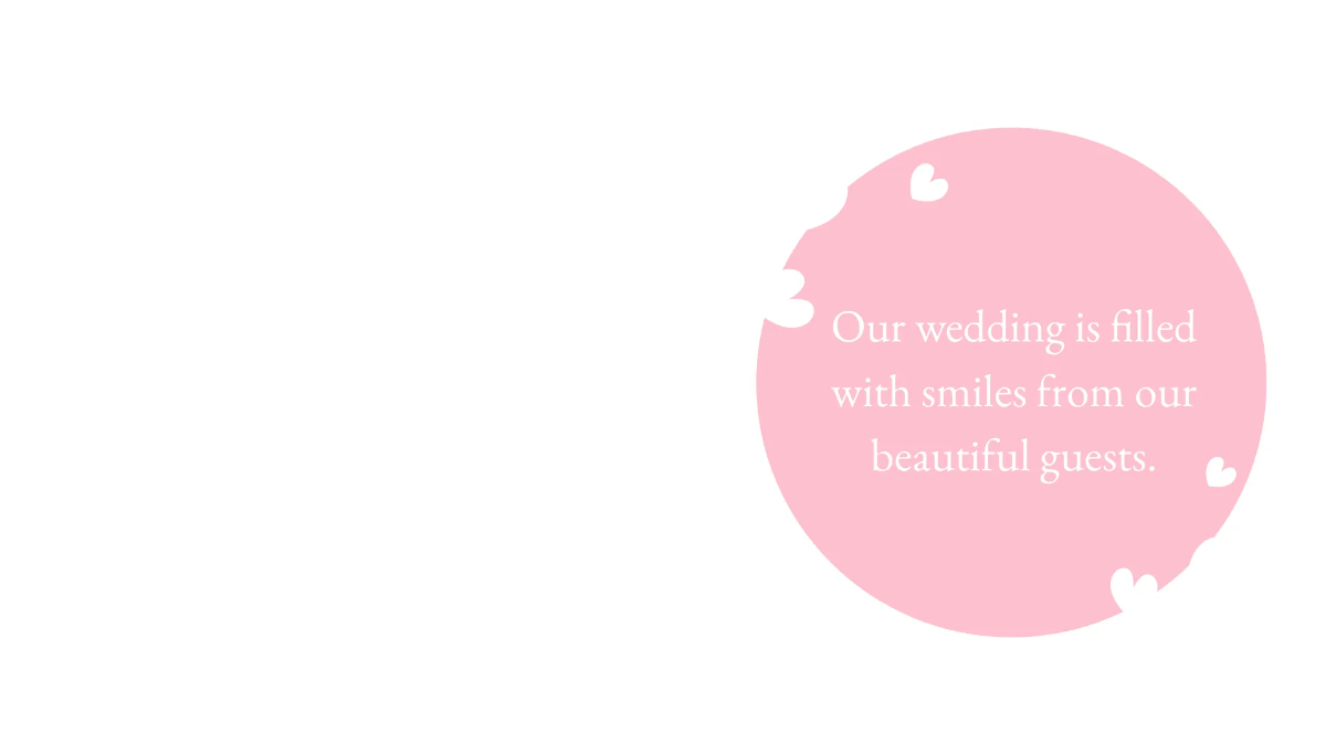 Free Wedding Reception Video Template to Edit Online