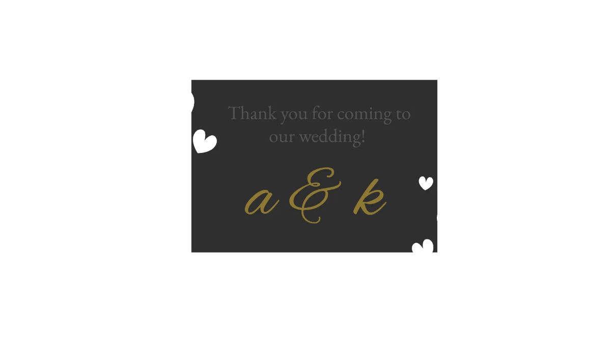 Free Wedding Reception Video Template to Edit Online