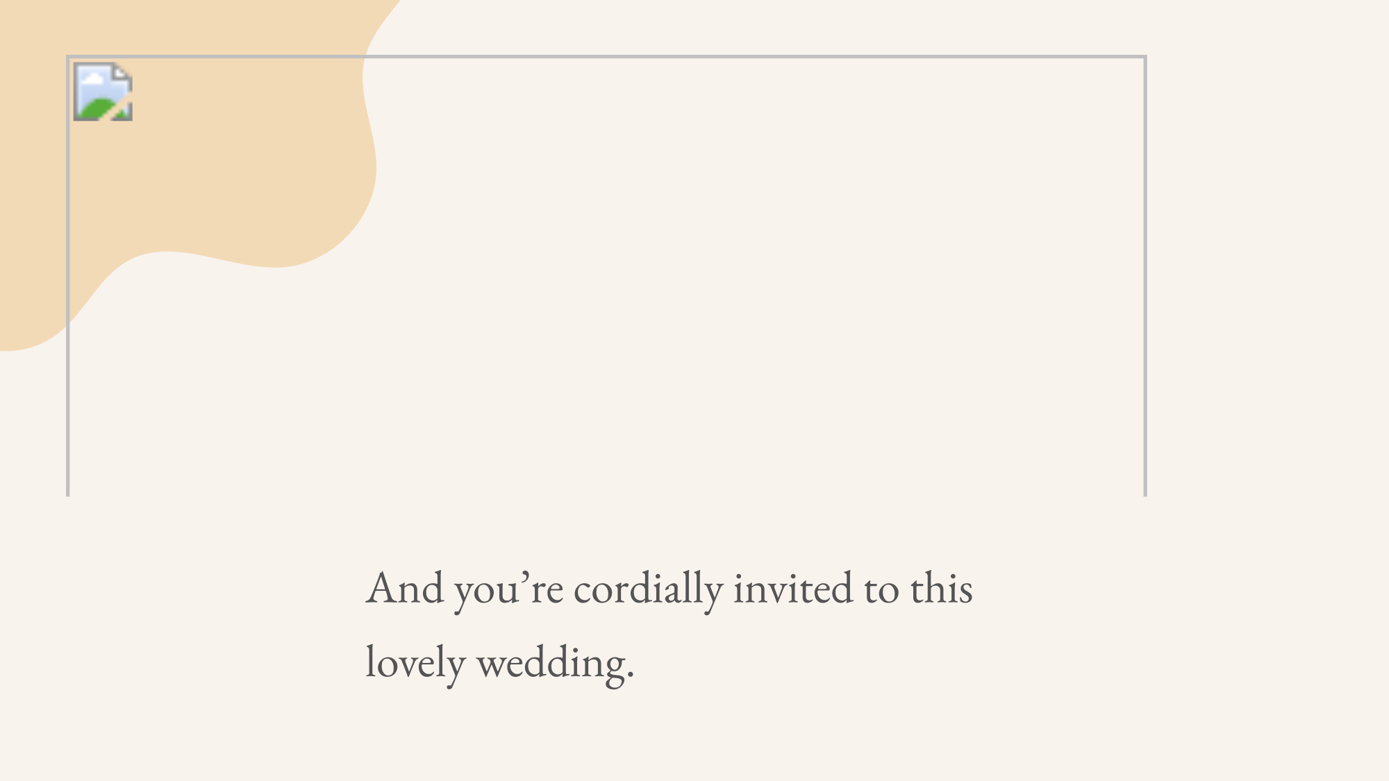 Free Floral Wedding Invitation Video Template to Edit Online