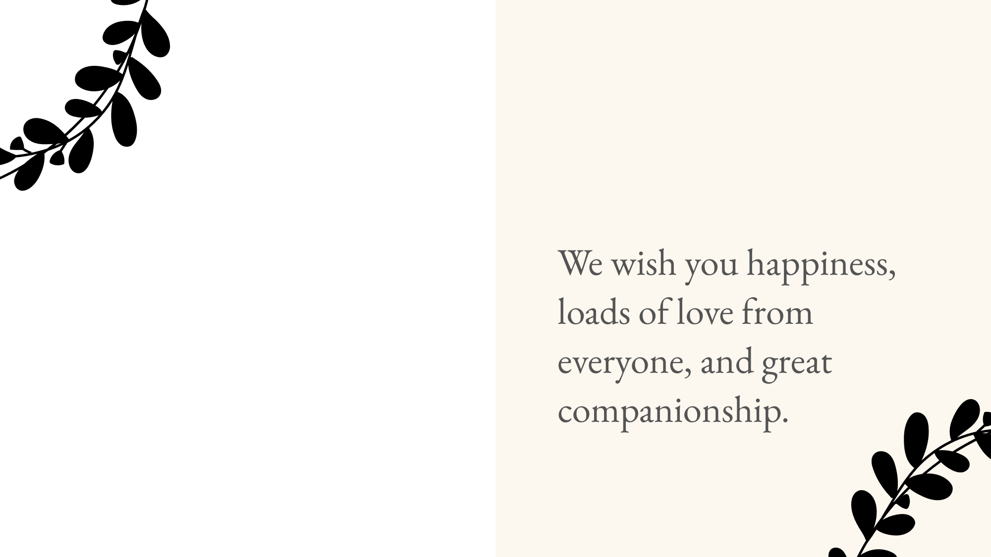 Free Wedding Wishes Video Template to Edit Online