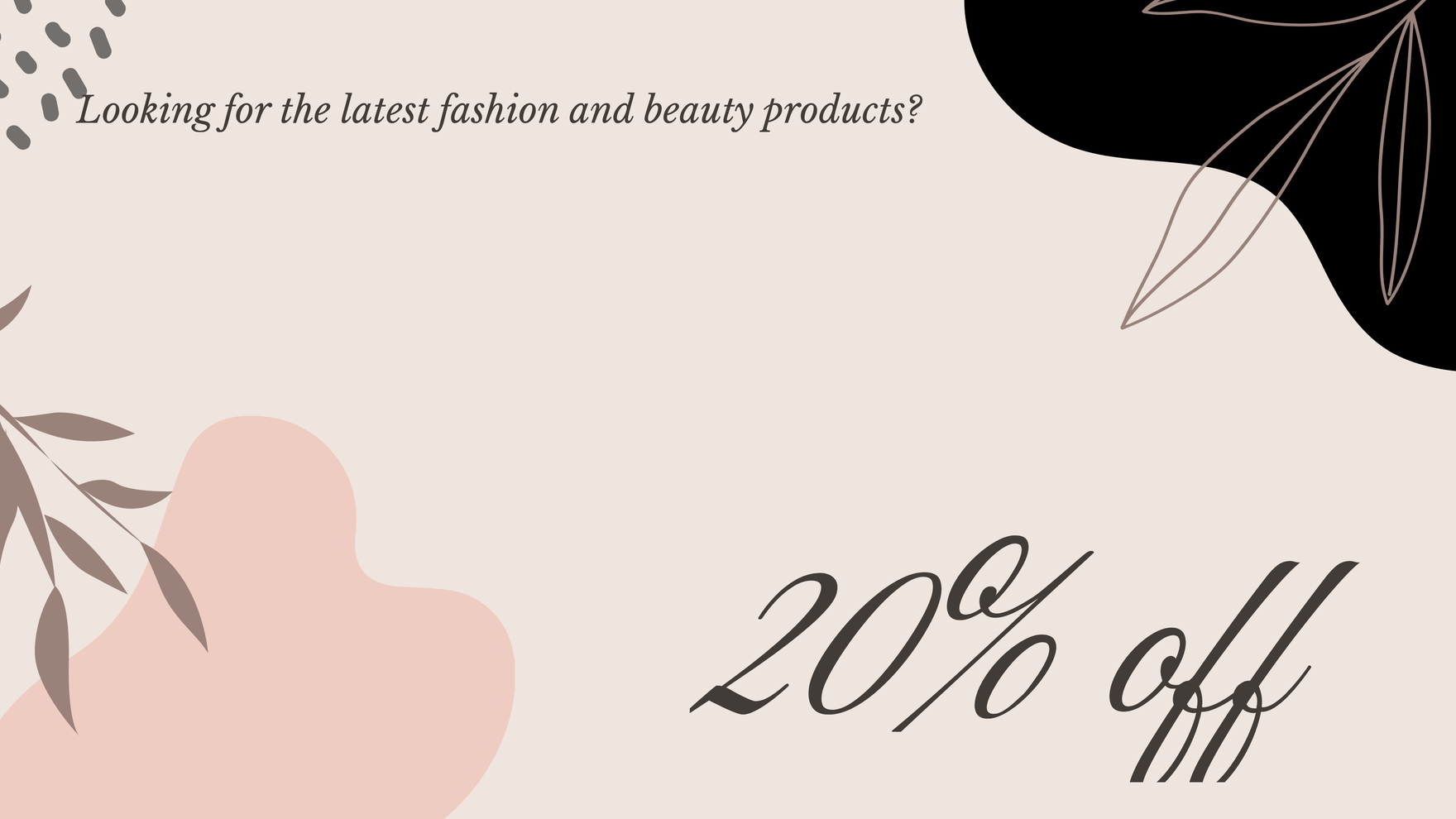 Fashion And Beauty Intro Video Template to Edit Online