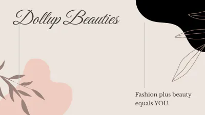 Free Fashion And Beauty Intro Video Template to Edit Online