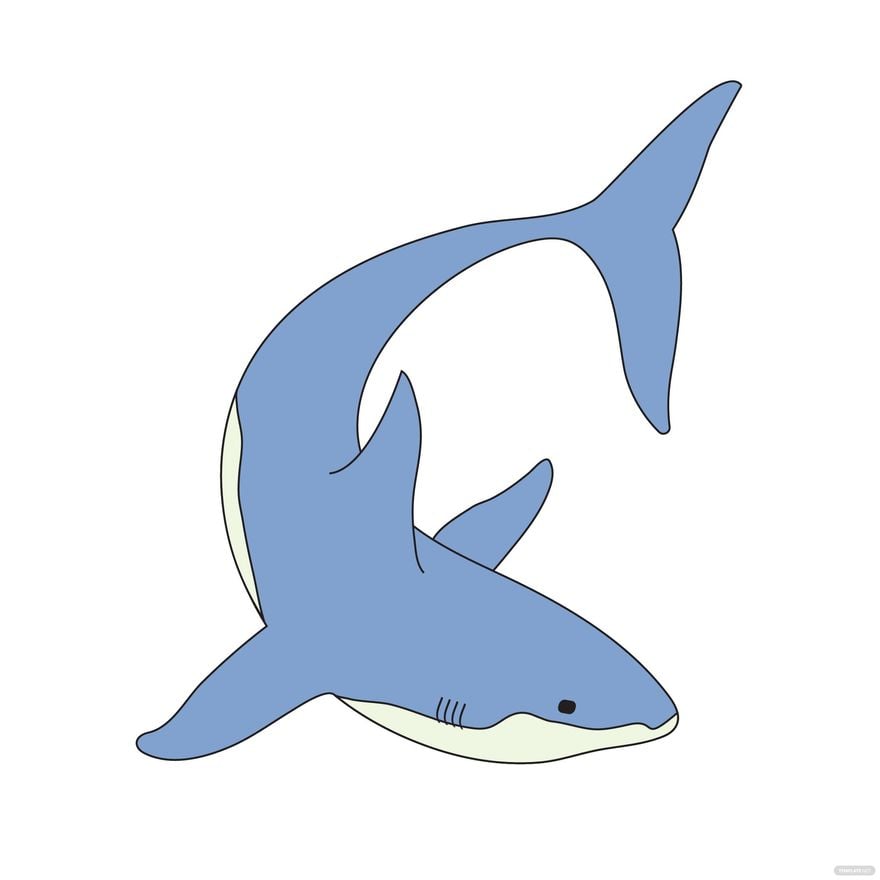 Free Ocean Shark Vector