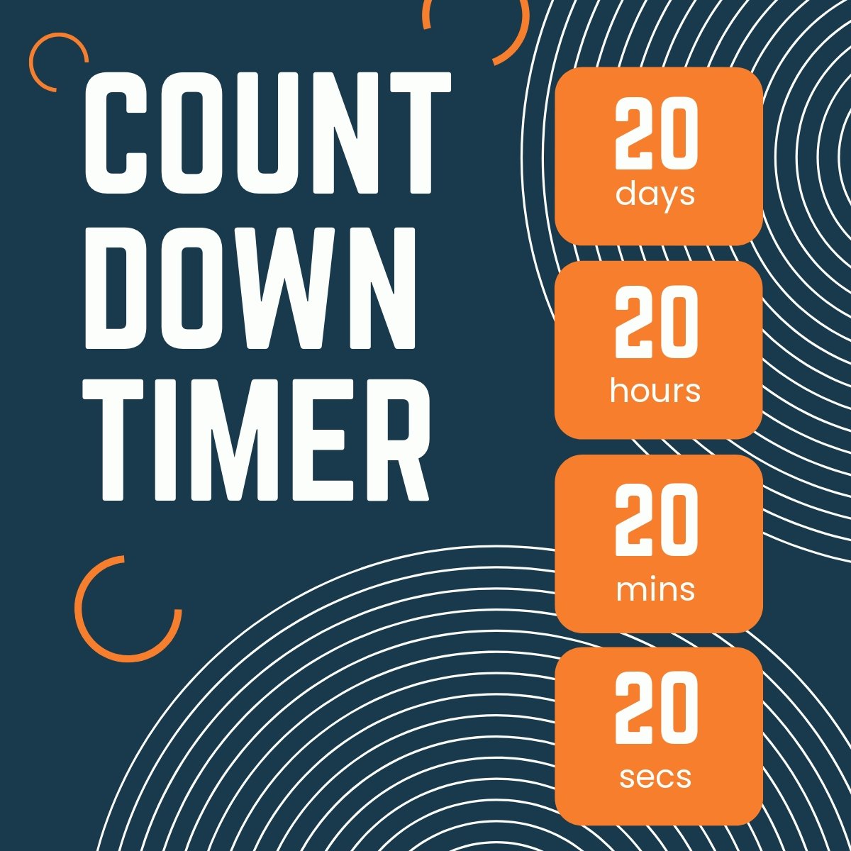 Countdown Timer Linkedin Post
