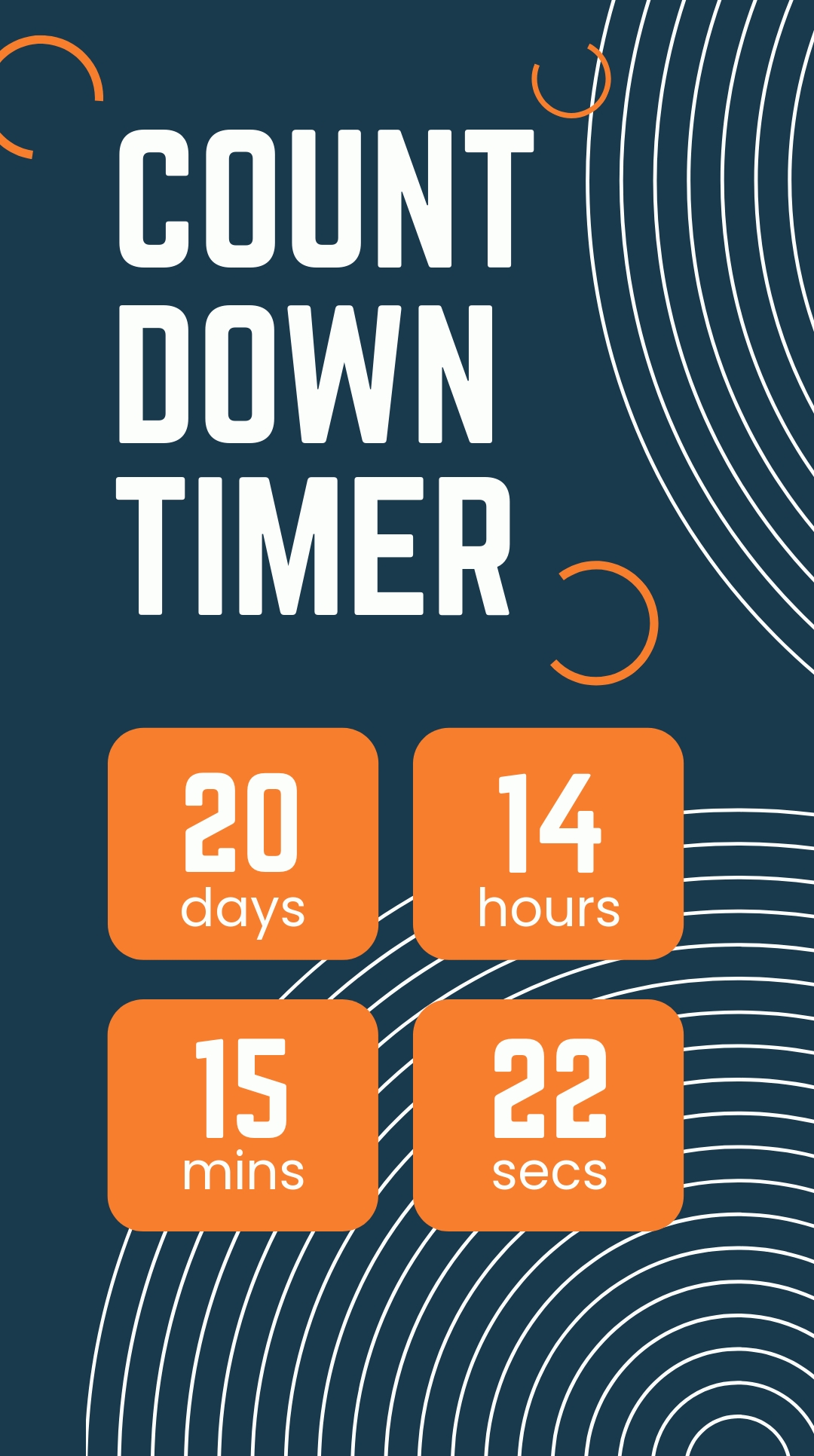 Countdown Timer Whatsapp Post