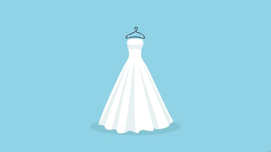Free Wedding Dress Background