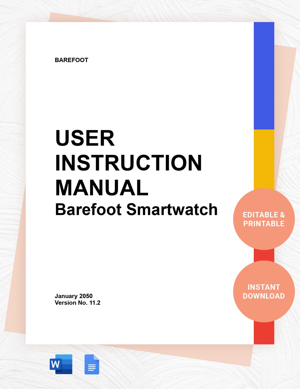 User Instruction Manual Template