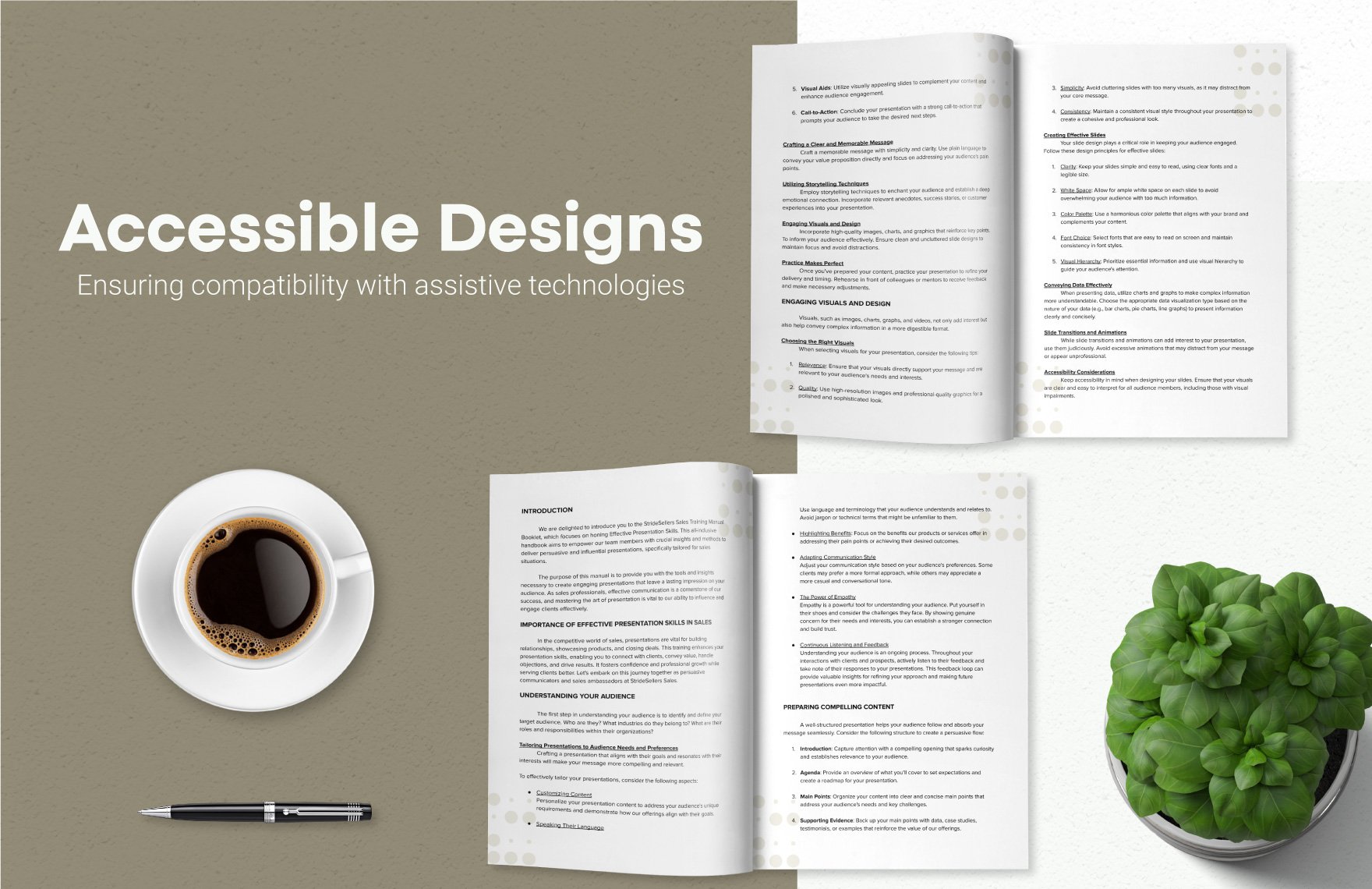 Training Manual Booklet Template