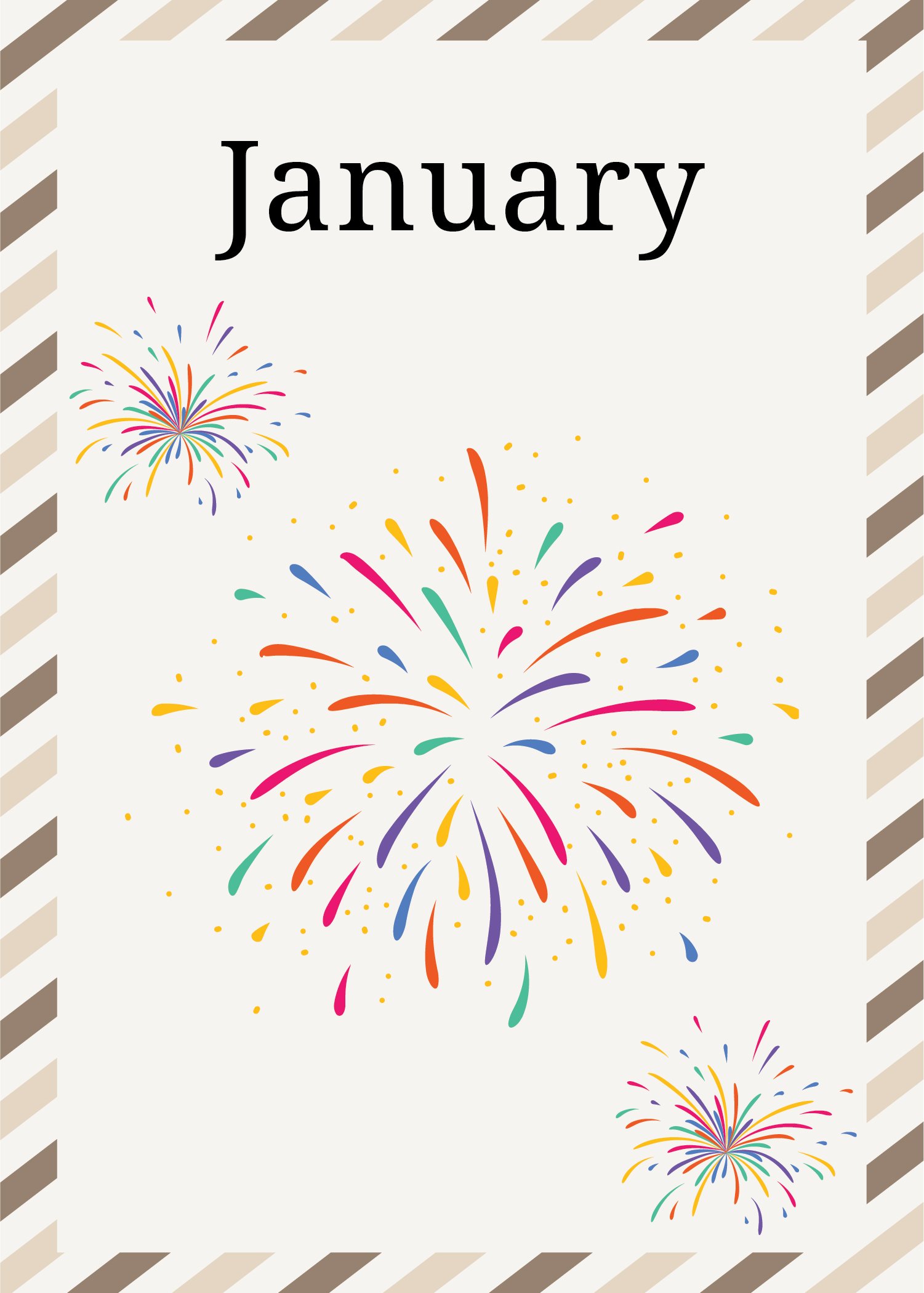 months of the year printable flash cards