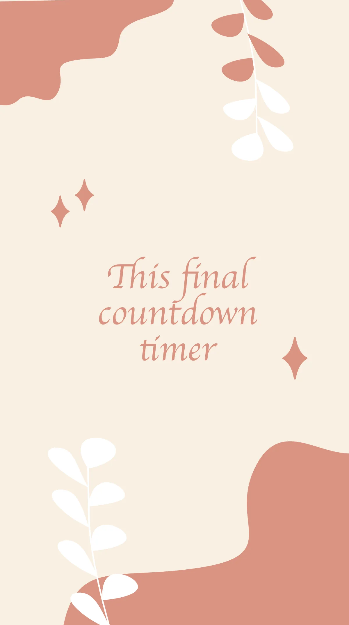 Free Final Countdown Instagram Story Template to Edit Online