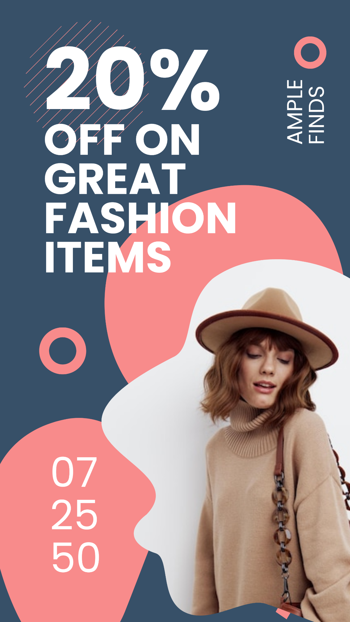 Free Ecommerce Sale Instagram Story Template to Edit Online