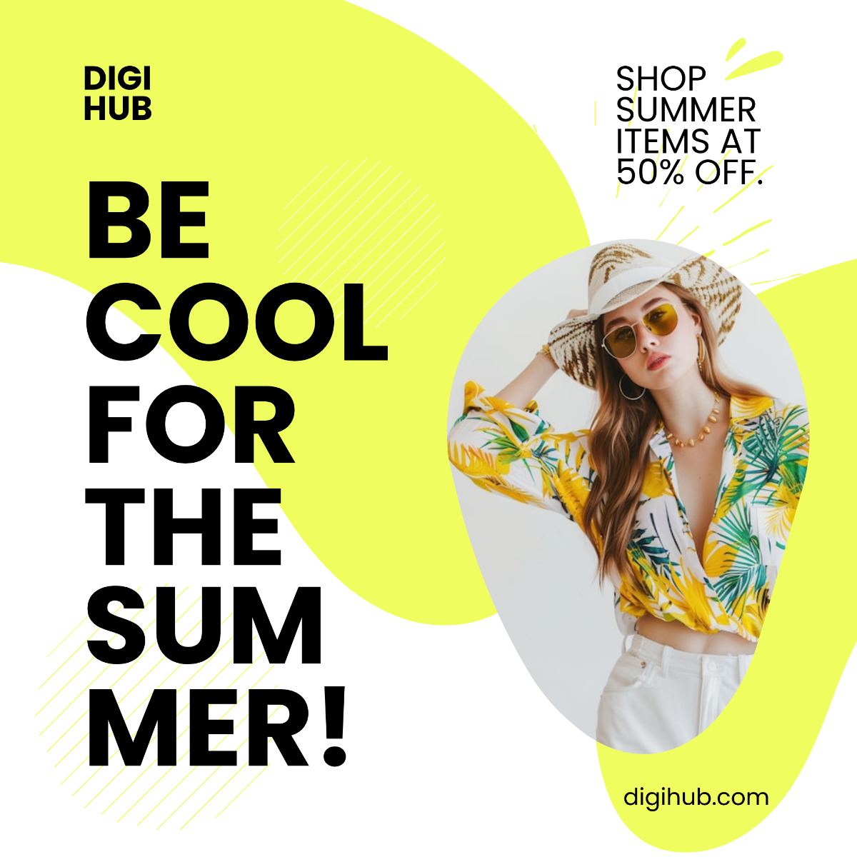 Free Modern Ecommerce Instagram Post Template