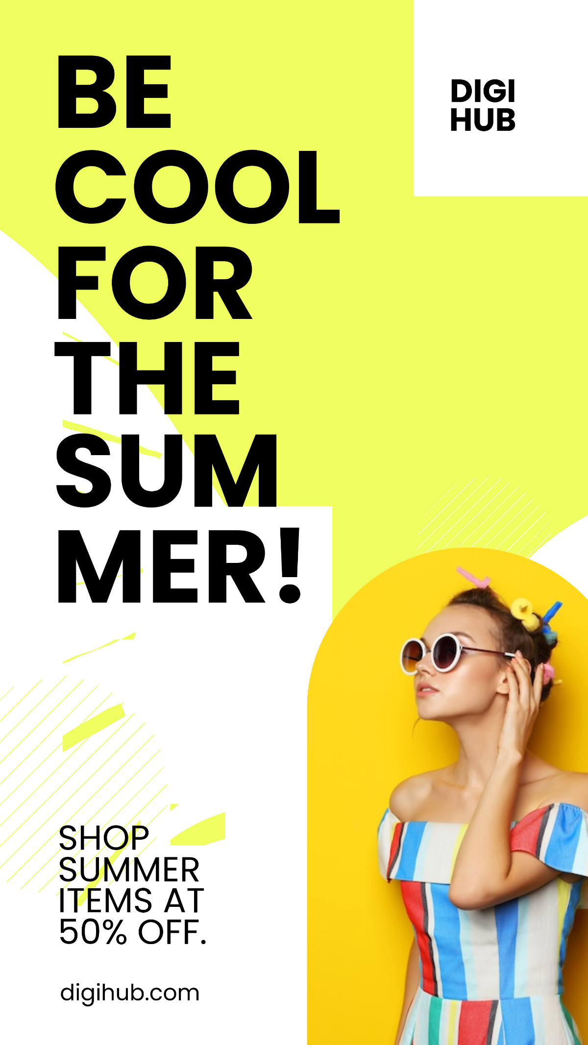 Free Modern Ecommerce Instagram Story Template to Edit Online