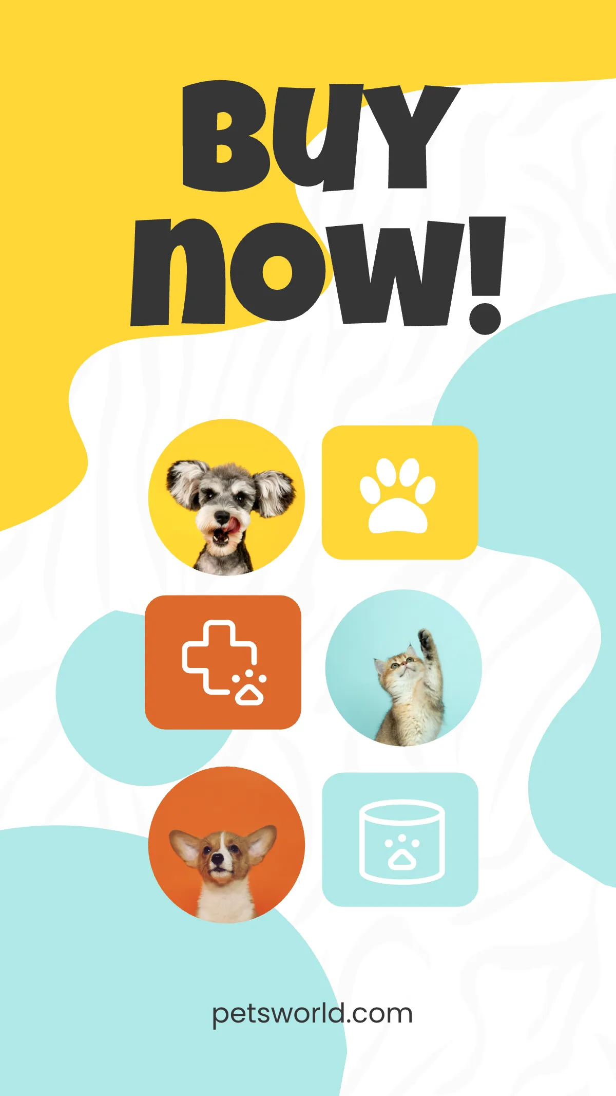 Free Pet Ecommerce Store Instagram Story Template to Edit Online