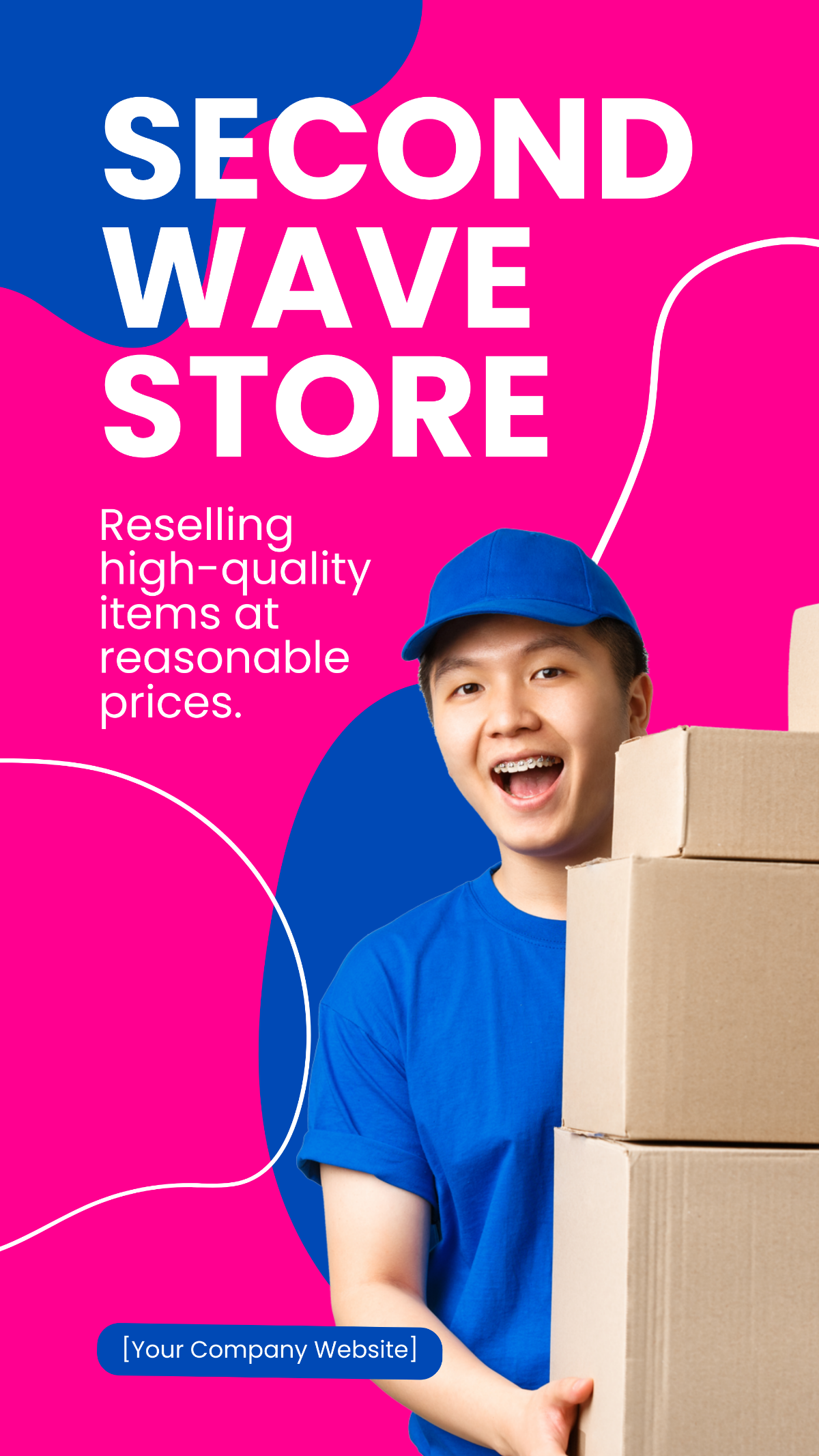 Free Reseller Ecommerce Instagram Story Template