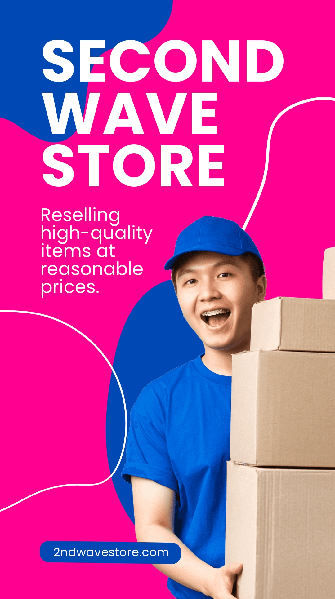 Reseller Ecommerce Instagram Story Template - Edit Online & Download