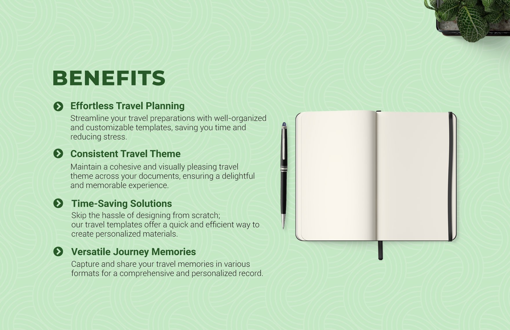 Travel Booklet Template