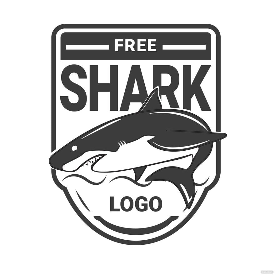 Shark Logo Vector in Illustrator, EPS, SVG, JPG, PNG