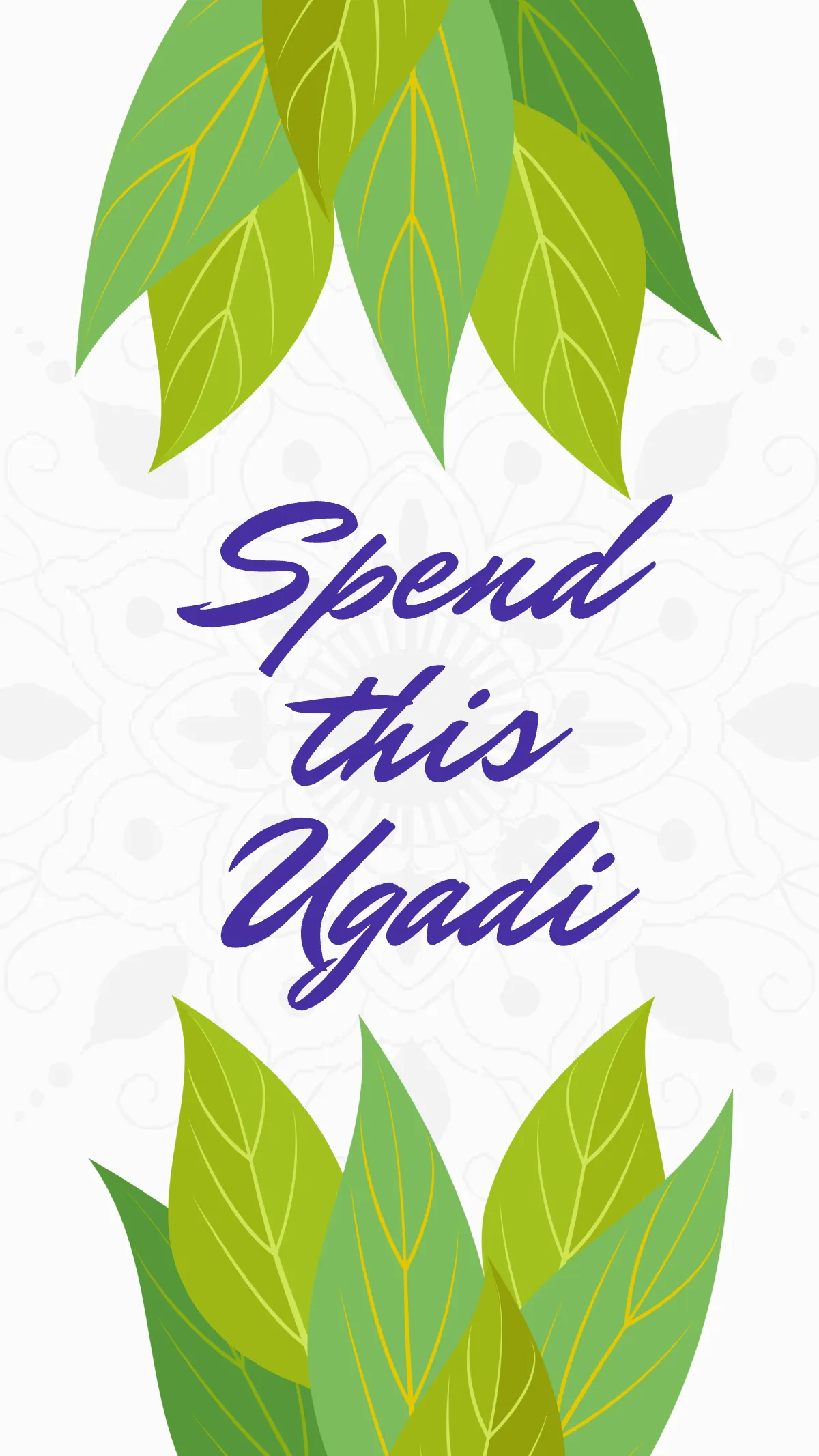 Free Ugadi Celebration Instagram Story Template to Edit Online