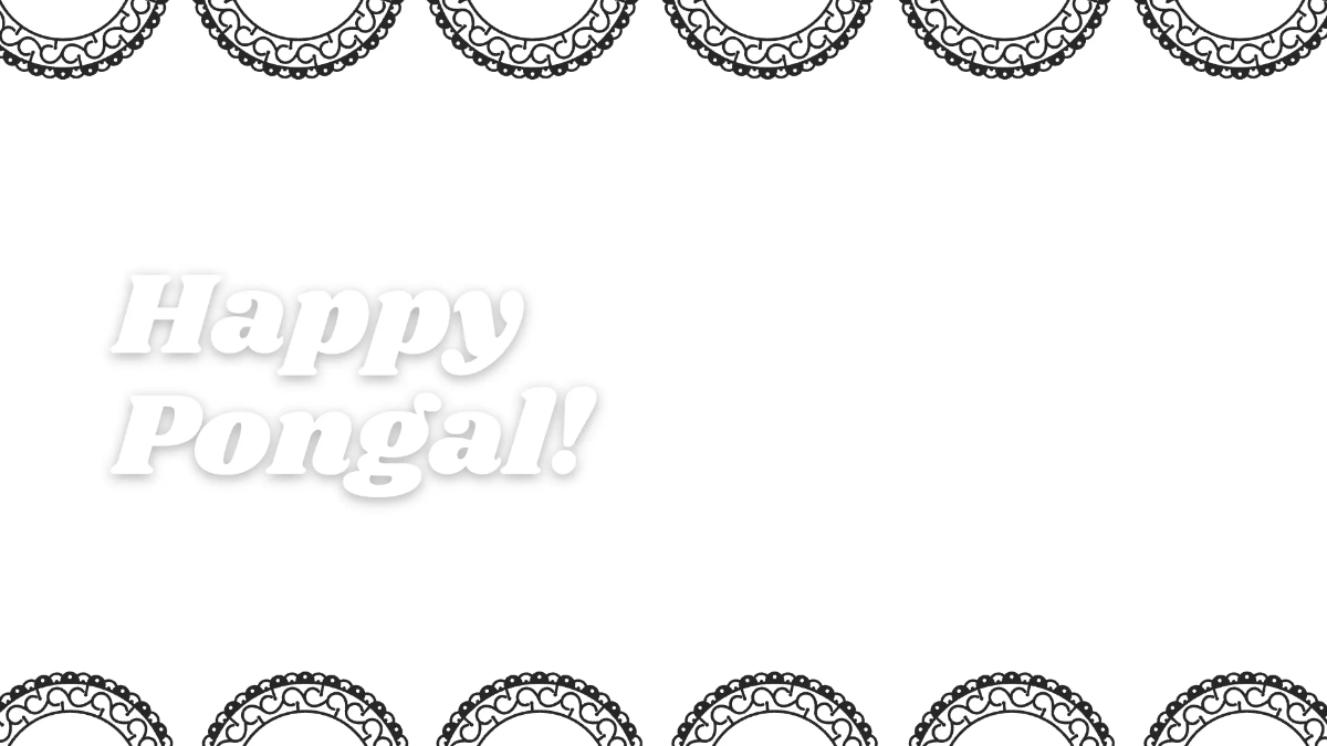 Free Pongal Wishes Video Template to Edit Online