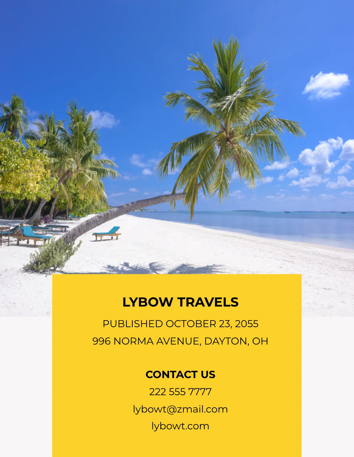 Free Company Tour Photo Book Template to Edit Online