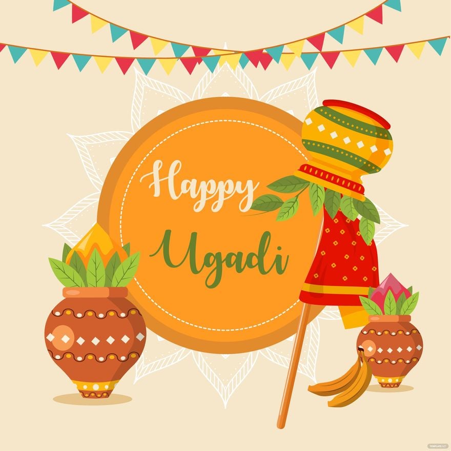 Free Ugadi Festival Vector