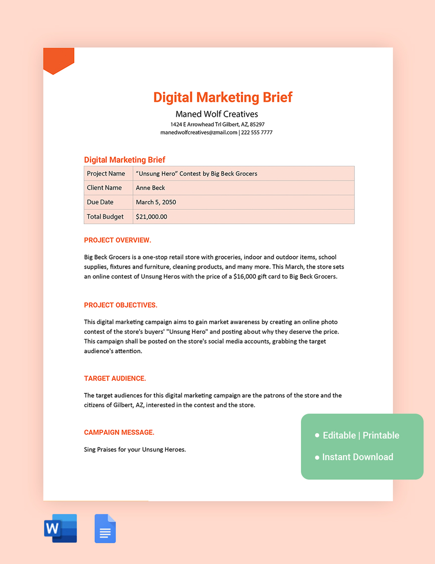 Digital Media Brief Definition