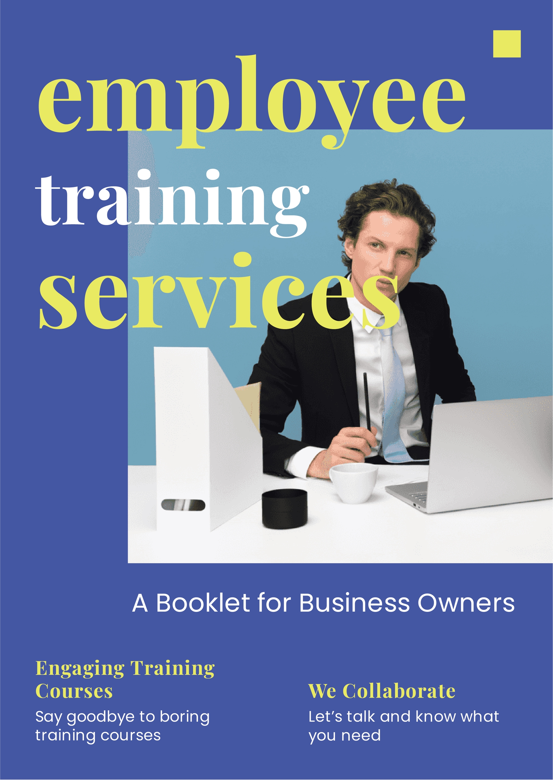 Employee Training Booklet Template