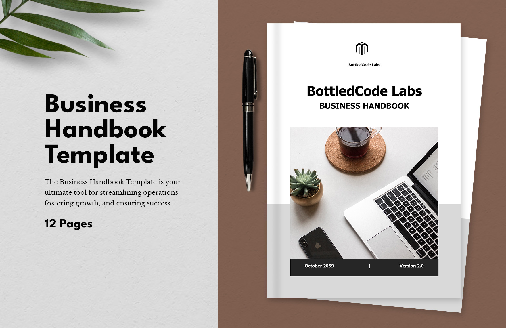 Business Handbook Template in Word, PDF, Google Docs - Download | Template.net