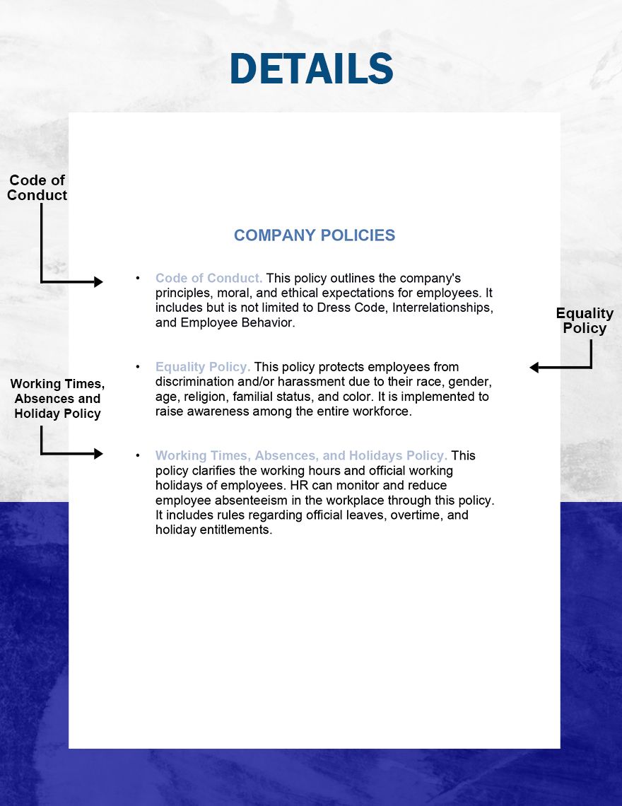 HR Handbook Template - Word, Google Docs | Template.net