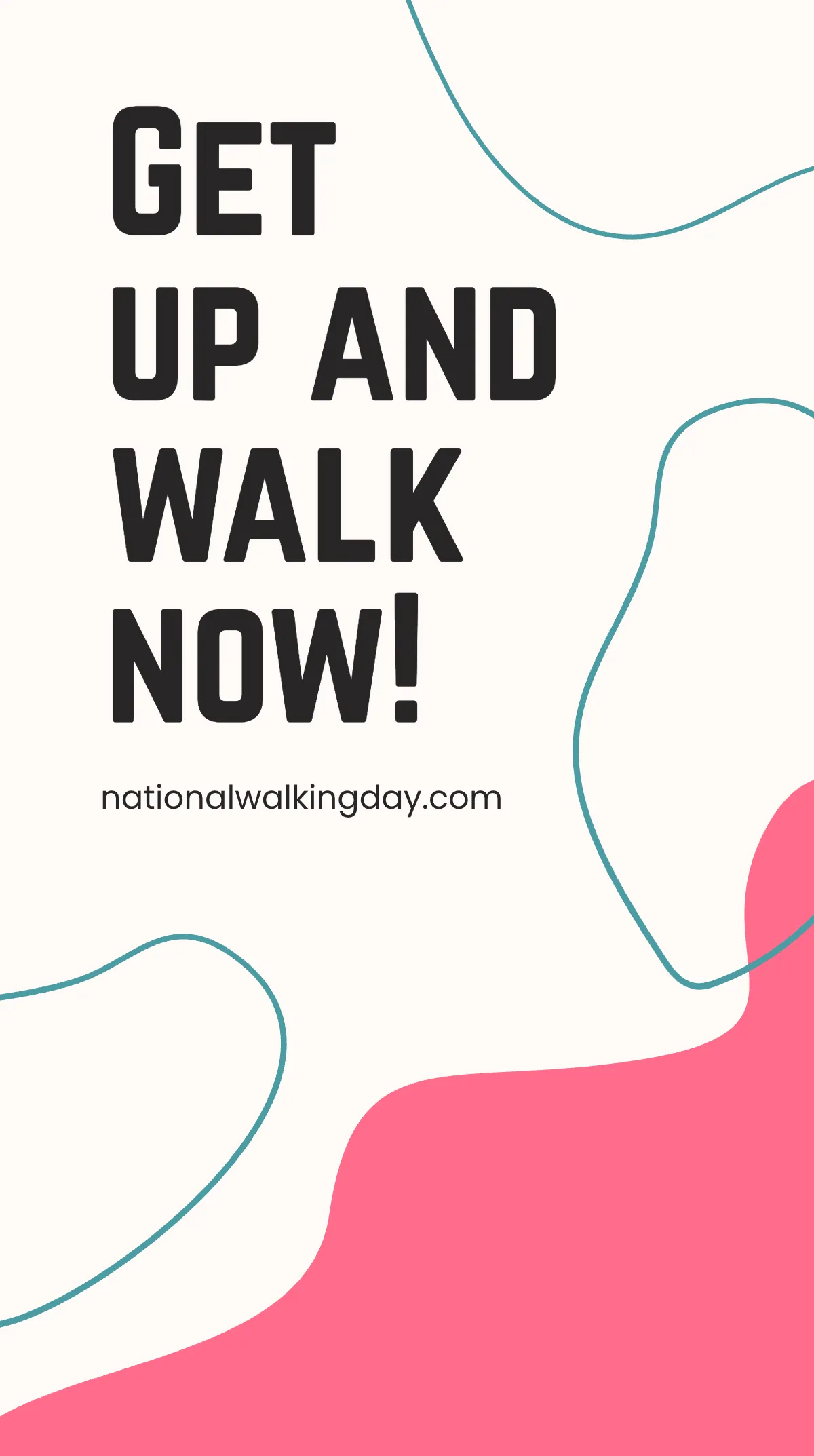 Free National Walking Day Instagram Story Template to Edit Online