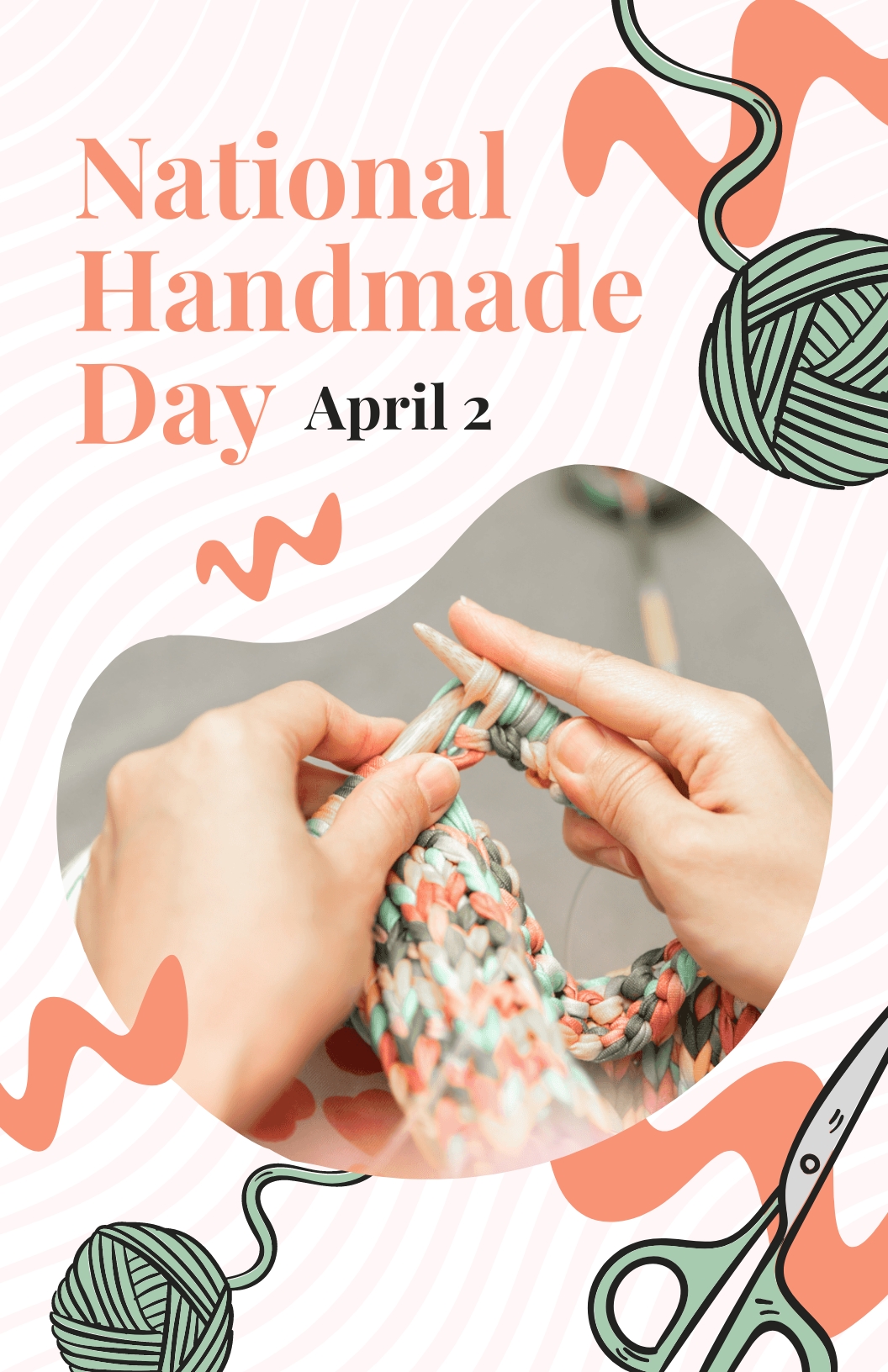 National Handmade Day Poster Template