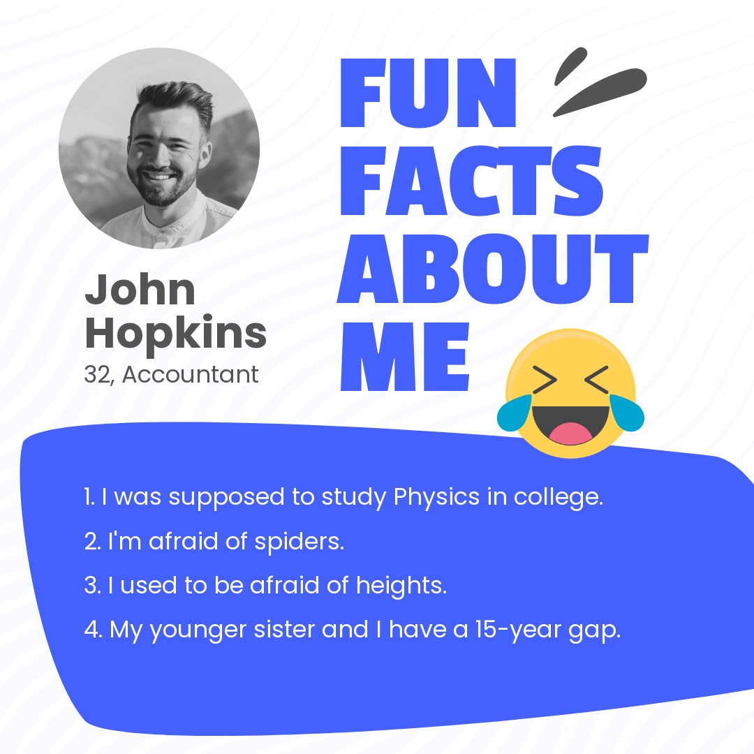 Fun Facts About Me For Work