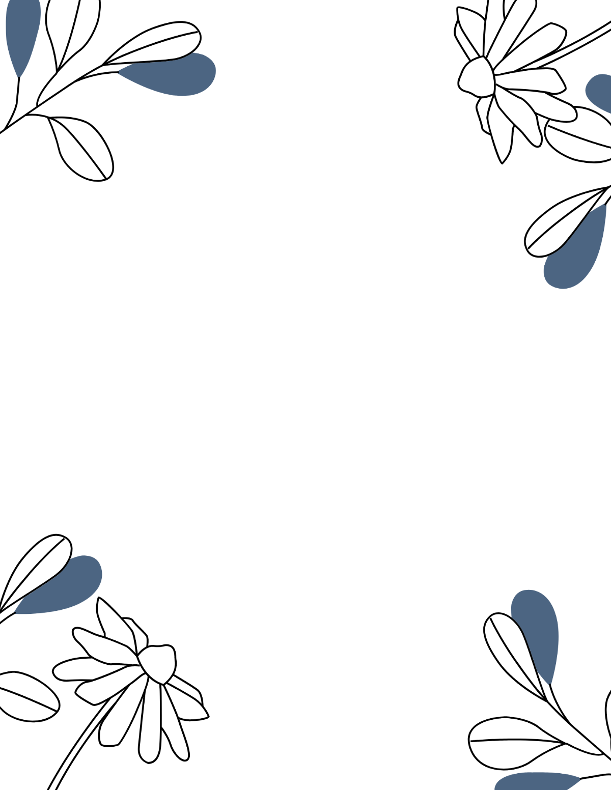 Wedding Backdrop Coloring Page Template