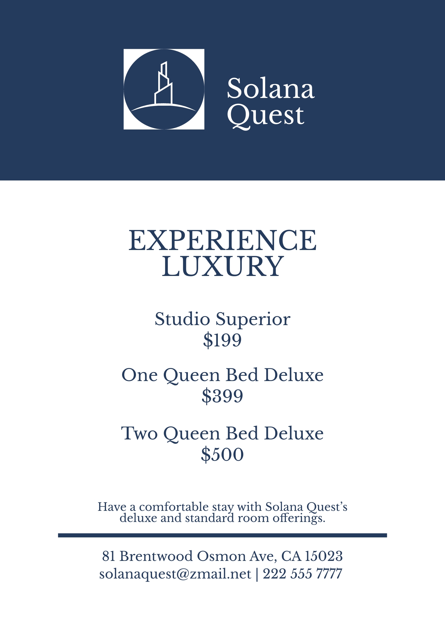 Free Simple Table Tent Template to Edit Online