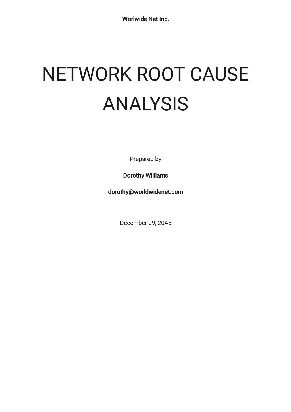 10 Free Root Cause Analysis Templates Edit And Download 2040