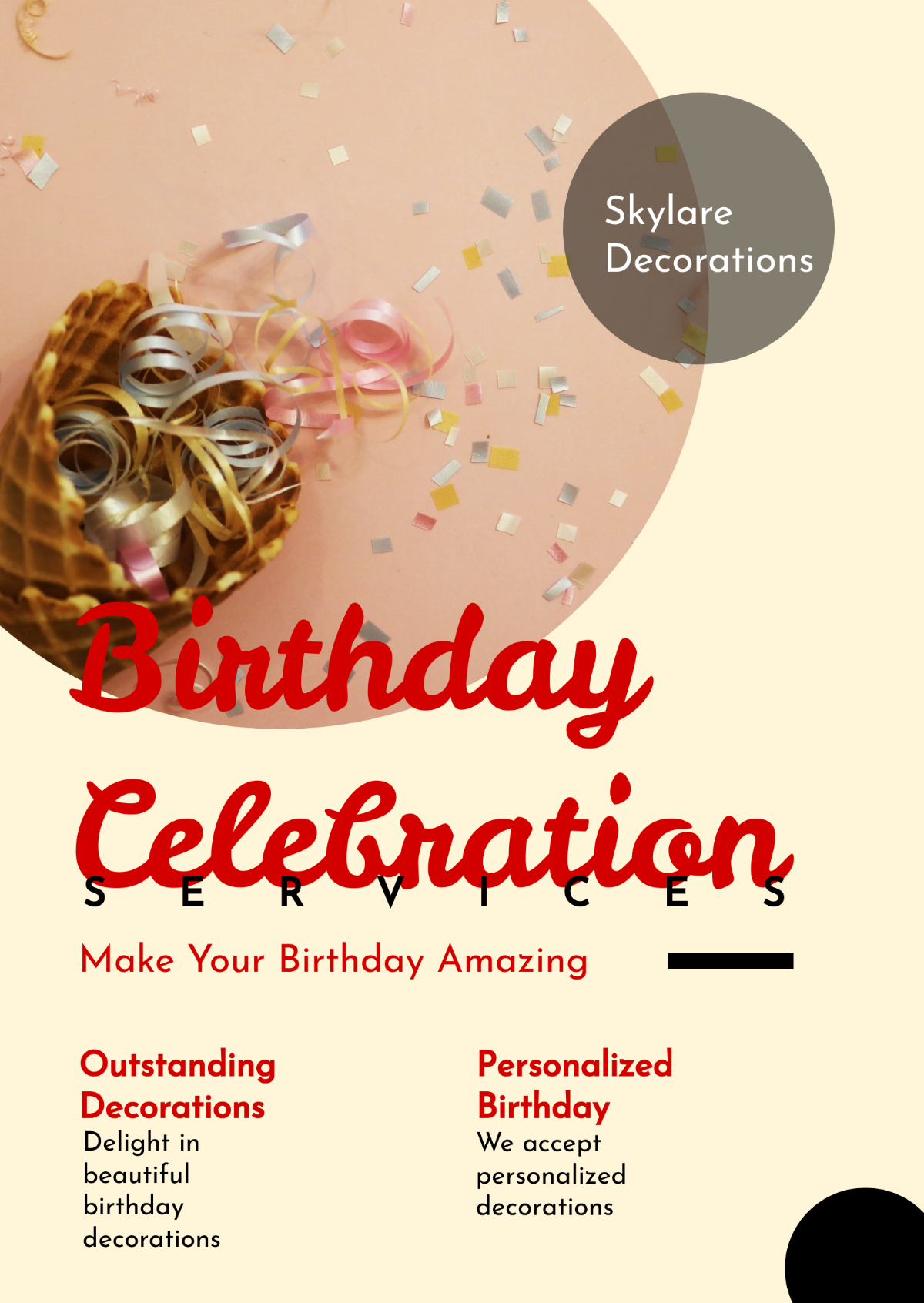 Birthday Booklet Template