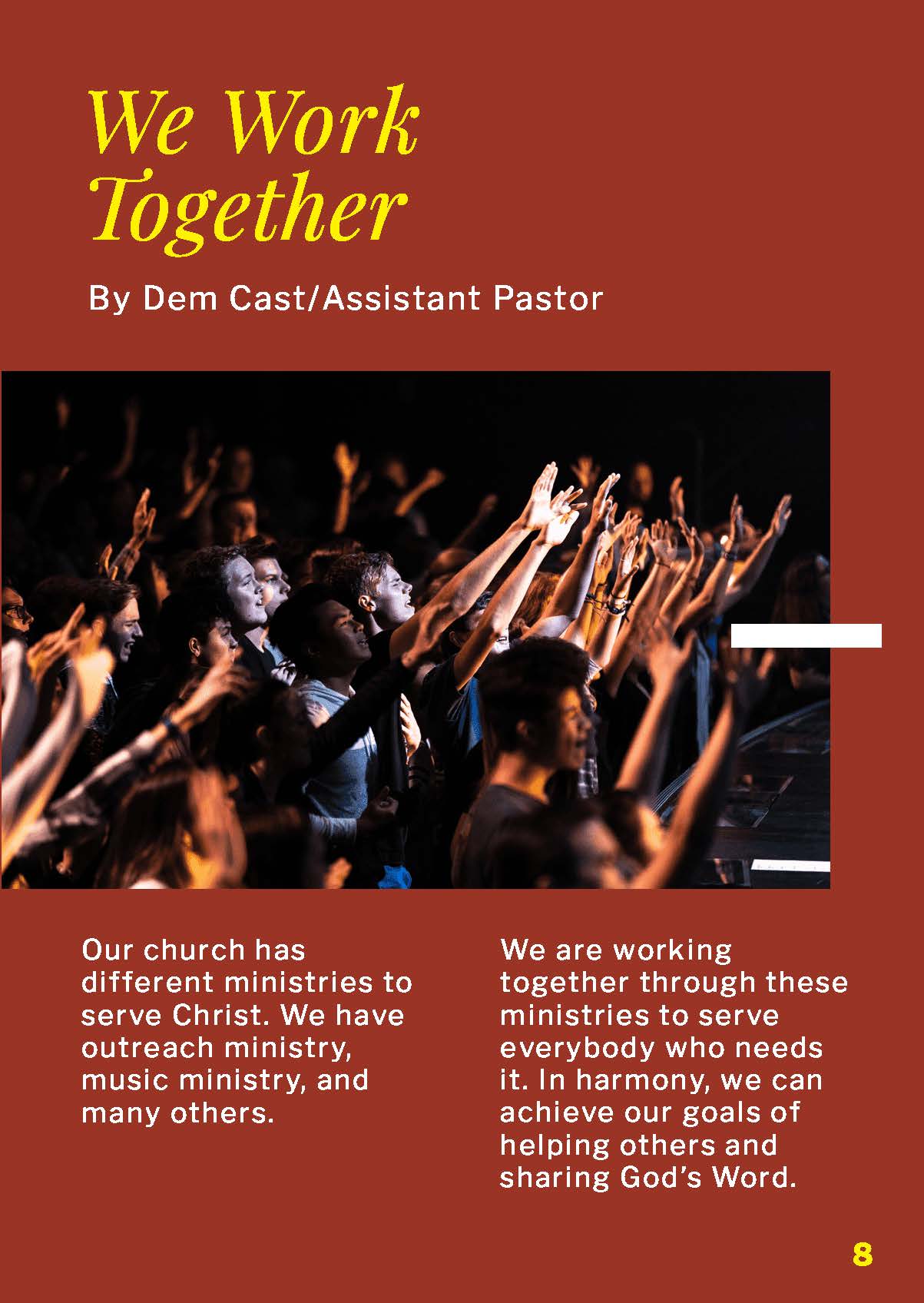 Church Booklet Template