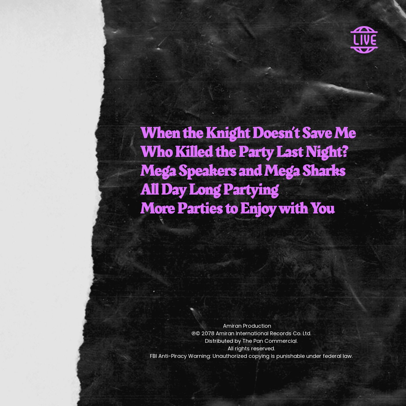 Free Party Album Cover Template to Edit Online