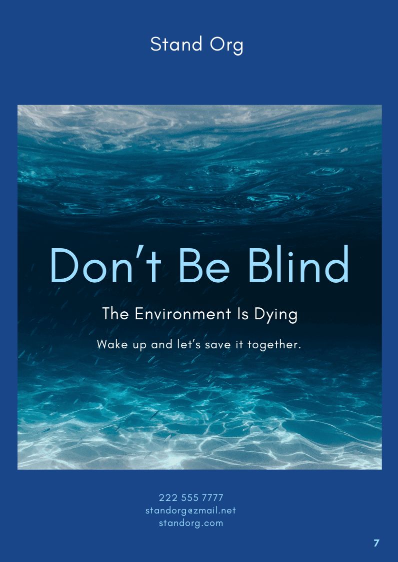 Free Nonprofit Booklet Template to Edit Online