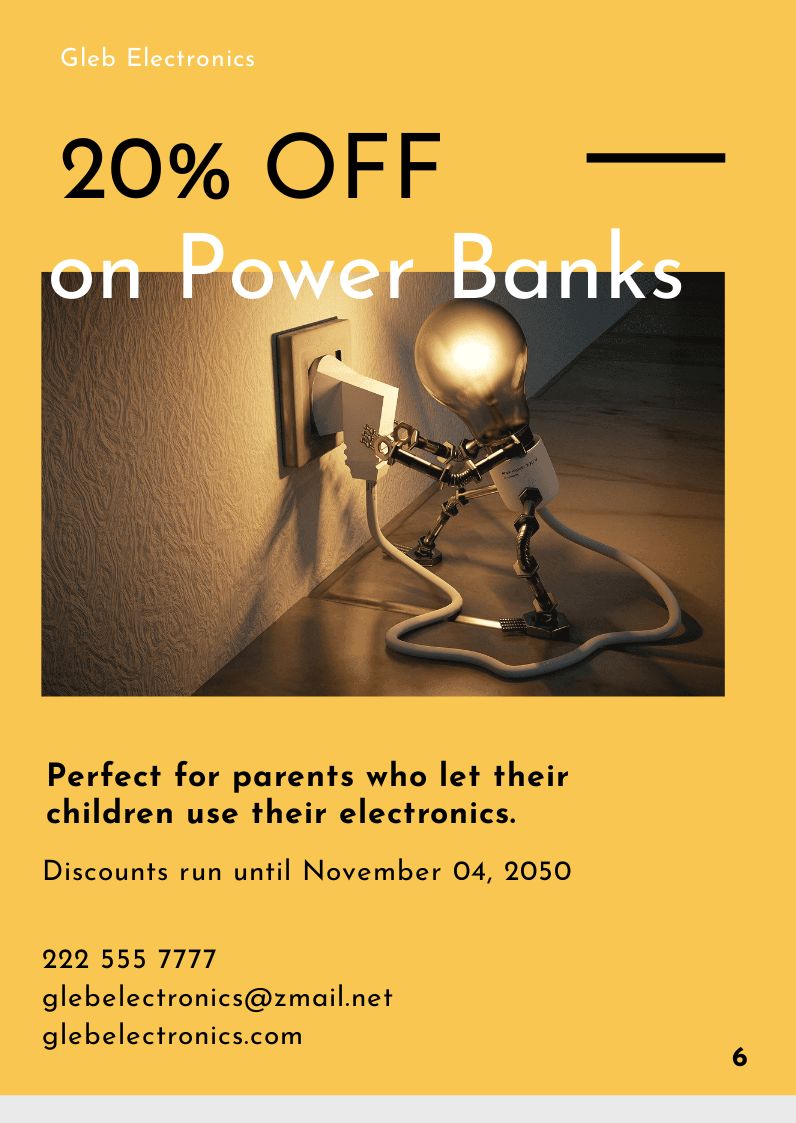 Free Product Booklet Template to Edit Online