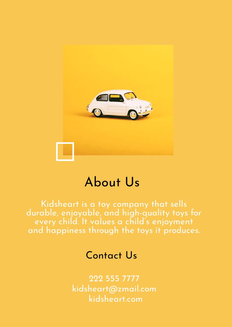 Free Product Booklet Template to Edit Online