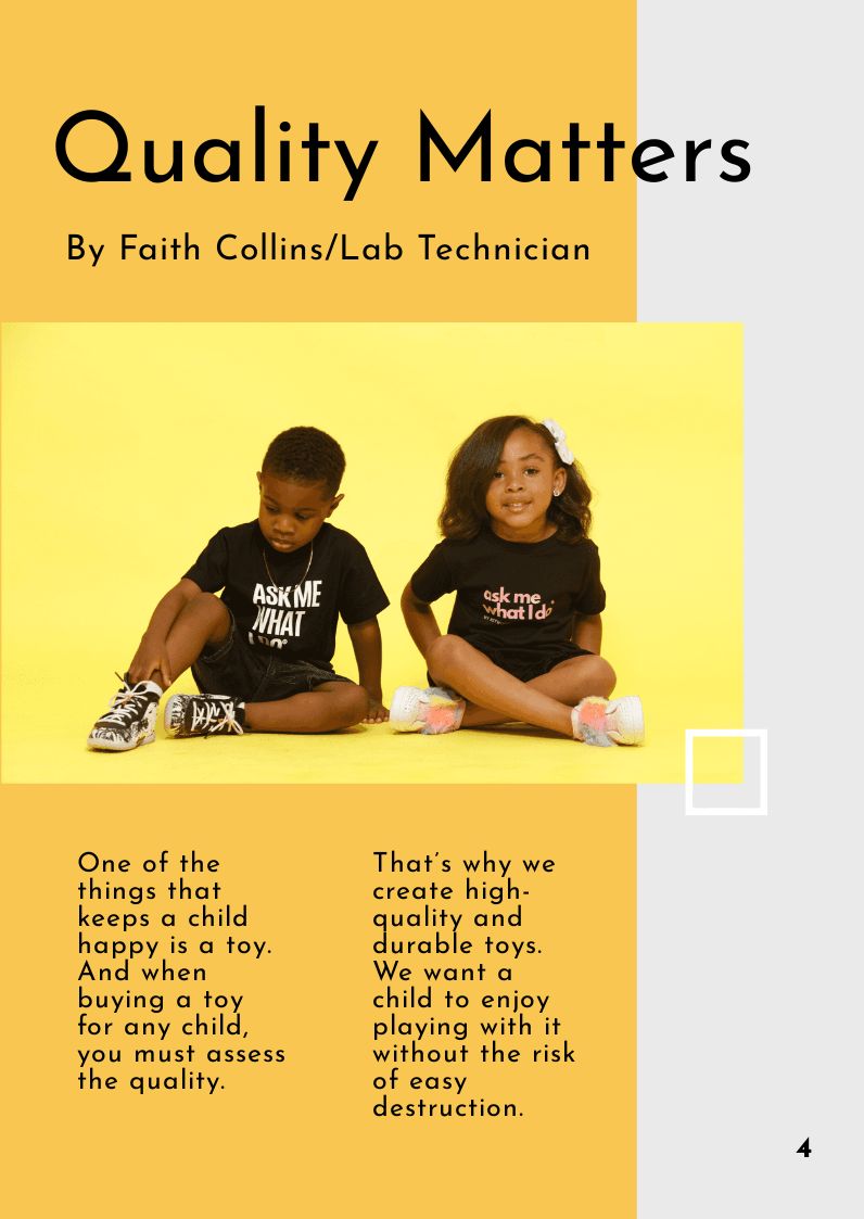 Free Product Booklet Template to Edit Online