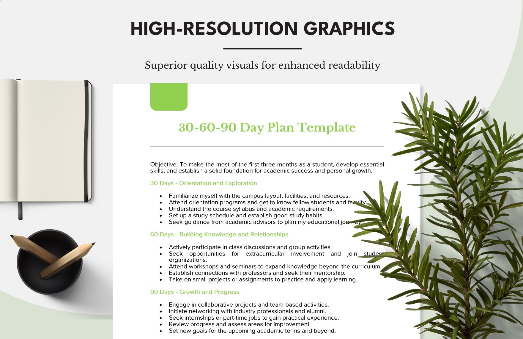 30 60 90 Day Plan Template