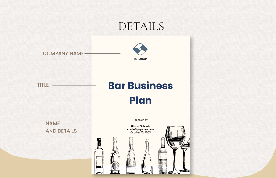 bar business plan pdf