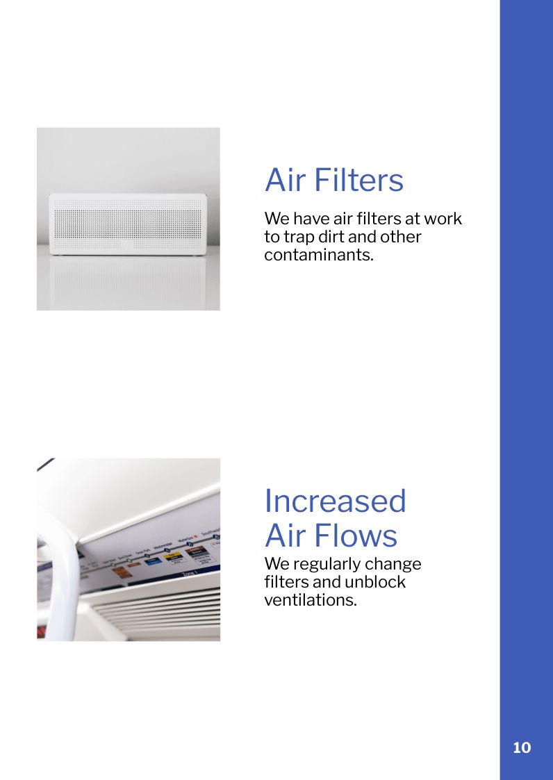 Free Workspaces During COVID Booklet Template to Edit Online