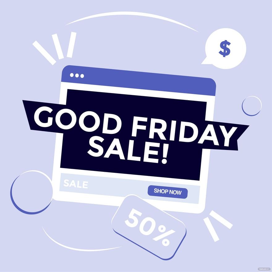 Free Good Friday Offer Vector