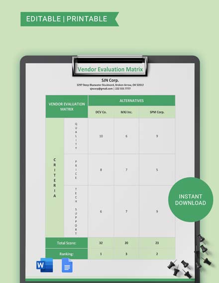 User Access Matrix Template - Download in Word, Google Docs | Template.net
