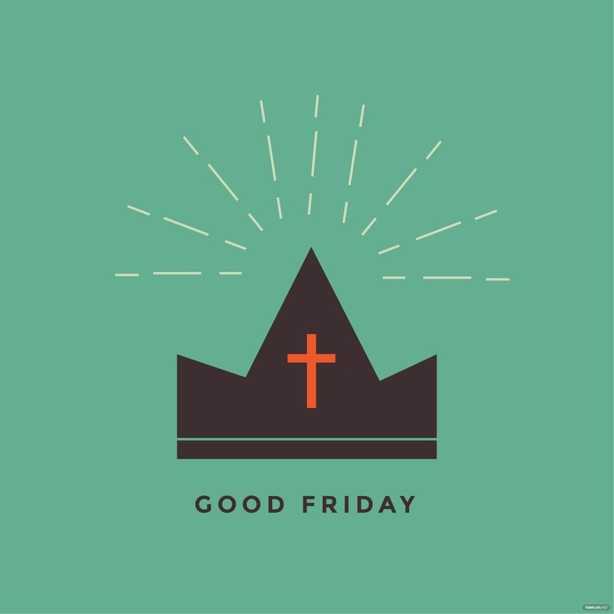 Free Good Friday Crown Vector